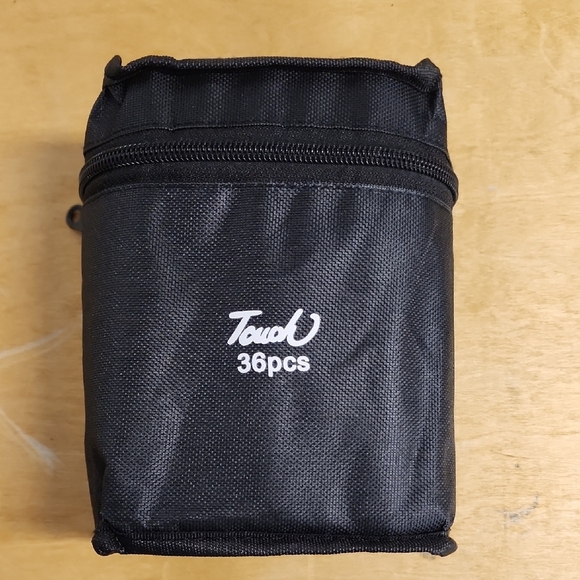 KAMINRUN 36x Fabric Dual Tip Marker Pens for Kids Adults In Artists Carrier NWOT - Picture 5 of 10